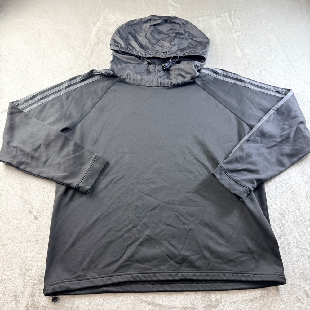 Adidas COLD.RDY Men's Black Training Hoodie Pullover Sweatshirt Size XL